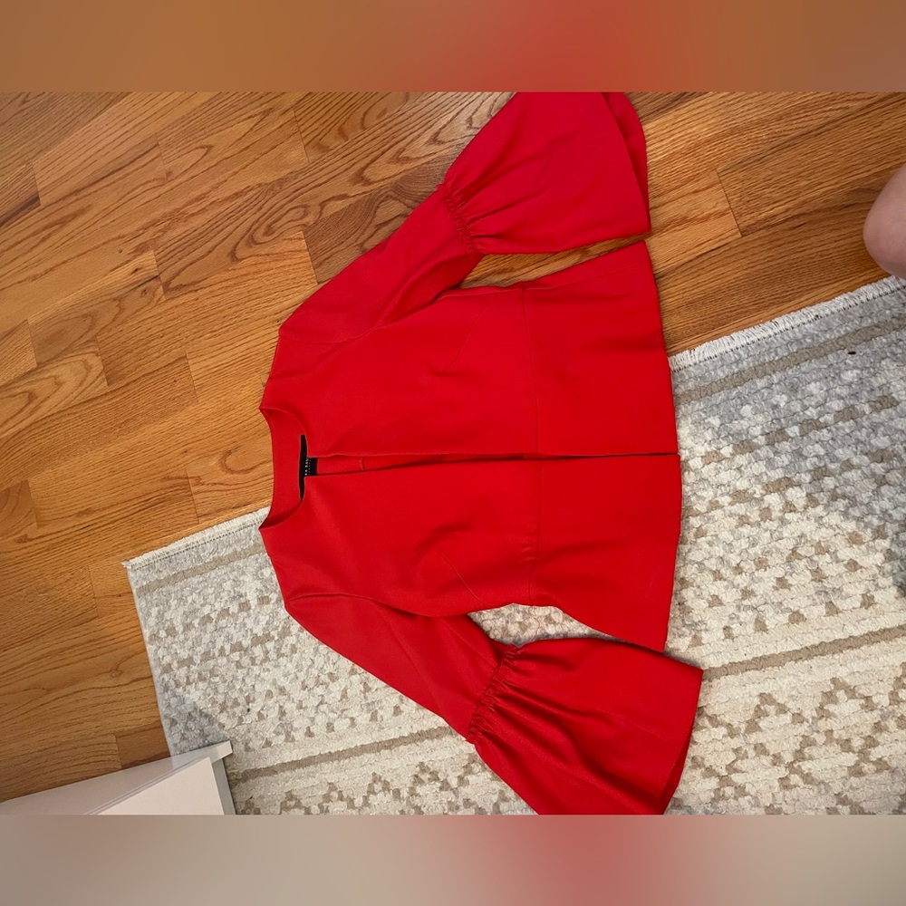 Red blazer